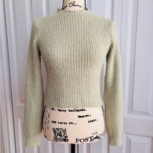 Zara Seafoam Chenille Sweater